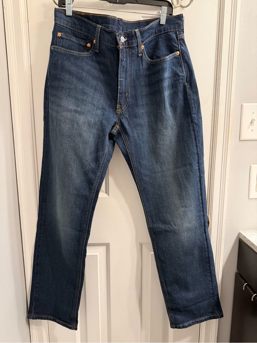 Men’s Levi's Strauss 541 Indigo Blue Men's Straight Jeans 34x32